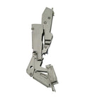 ✝️ 1-Pack Wide Angled Hinge 170 Degree, FACE Frame Application, Full Overlay with 0mm Face Frame Plate (2 - Set) 170° metal hinge