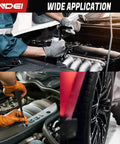 Mechanics using Three-Eighth Inch Drive Impact Socket Set Kit With Standard SAE And Metric Sizes, 95 Piece on automotive repairs