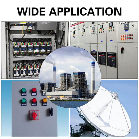 Heavy Duty Cord Grip Cable Glands Kit For Electrical Boxes NPT Waterproof Nylon Strain Relief Set applications in control panels and equipment
