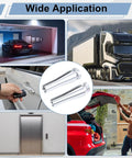 Four-piece door latch cable repair kit delivers fast, tool-free fixes for multiple model years shown in various applications.