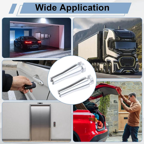 Four-piece door latch cable repair kit delivers fast, tool-free fixes for multiple model years shown in various applications.