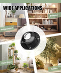 Caster wheel with wide applications for storage cabinet, bookcase, flower stand, and planters