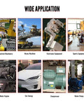 Wide application of eight-piece rubber shock absorbers isolate vibration for motors, generators, pumps, vehicles, industrial use