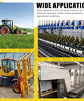 Wide application of 50 Pcs Sleeve Bearings Assortment Kit in textile machines, hydraulic loaders, and agricultural machinery