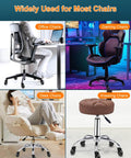 Widely Used for Most Chairs: Office Chairs, Gaming Chairs, Desk Chairs, Kneeling Chairs with Replacement Wheels