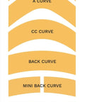Tape contours featuring different curve options and strip sizes, including 108 Double Sided Wig Tape Strips For Wigs And Toupees, 3M 1522