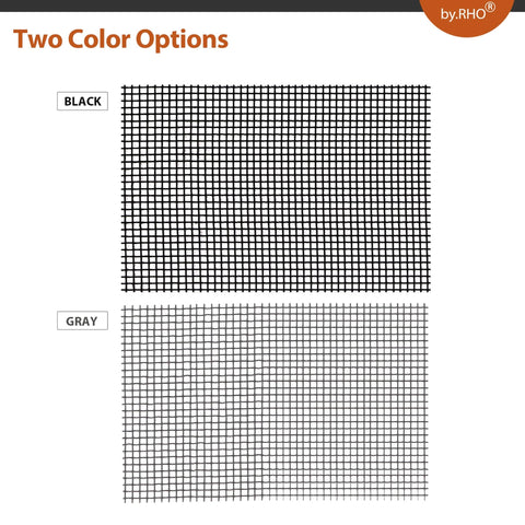 Black and gray fiberglass mesh options for Window Screen Repair Tape For Tears And Holes Black Fiberglass Mesh 2 Inch By 33 Feet