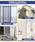 Multi-application uses of Grey Window Screen Repair Tape 3 Inches By 20 Feet Heavy Duty Patch Kit for screens, tents, and doors.