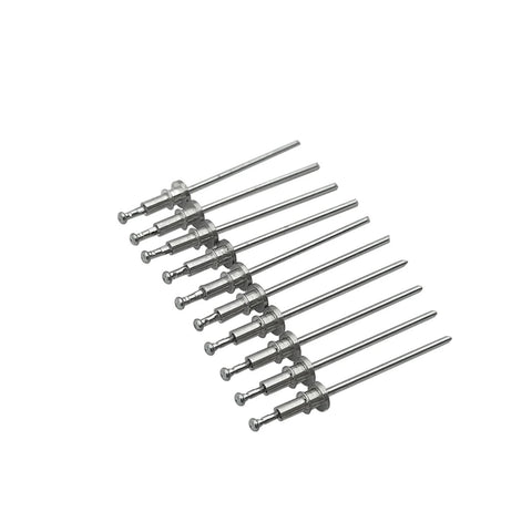 Window Regulator Rivets 10 Pcs Trim Clip Set Fits GM Chevy GMC Buick Cadillac, showing metal rivets for car trim installation.