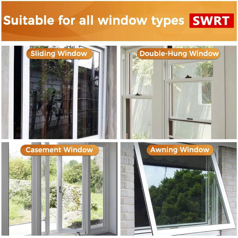 Sliding, double-hung, casement, and awning windows for Thick Window Insulation for Winter Residue-Free, Weather Sealing Tape