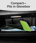 Reach Free Windshield Cleaning Tool With 16 Inch Detachable Handle Microfiber Window Cleaning Device fits in glovebox