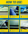 Step-by-step guide for using Resin Based Windshield Repair Kit For Chips And Cracks Quick And Easy To Use Universal Repair System