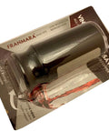 Vino Grip Wine Saver Vacuum Pump And Stopper Black With Rubberized Panel in packaging