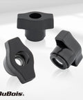 Ten Pack Quarter Inch Twenty Wing Knobs For T Track And Table Saw Accessories Featherboard Woodworking Jigs For Miter Saw