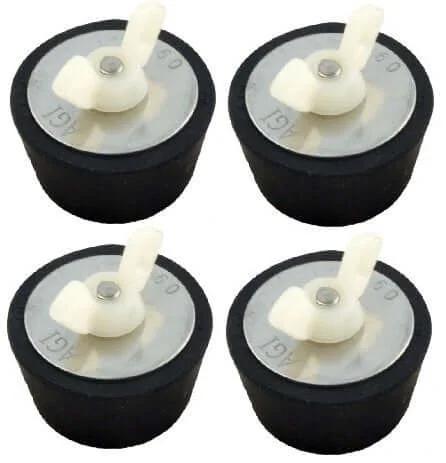 Winter Pipe Plugs 4-Pack For 1-1/2 & 1-3/4 Pipes