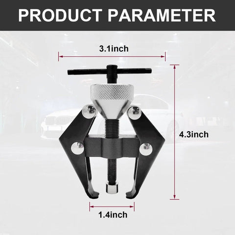 Heavy Duty Battery Terminal And Wiper Arm Puller Kit For Auto Windshield Wiper Arm Removal And Terminal Bolt Extraction
