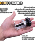 Car Windshield Wiper Arm Puller, Handy Lightweight Removal Tool With Adjustable Knob, 0.65 Inch Opening, carbon steel