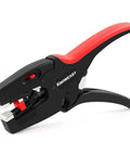 Heavy Duty Wire Stripper And Cutter Two In One For 7 To 32 AWG Wires 0.03 Mm2 To 10 Mm2, ergonomic design with red and black handle