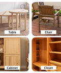 200 Pcs 3/16 Inch Wood Plugs For Furniture Repair And Hidden Fasteners, 8mm Wooden Hole Plugs used on table, chair, cabinet, closet