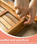 200 Pcs Three Eighths Inch Wood Plugs For Screw Holes used on wooden chair assembly for seamless finish