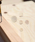 Wood Hole Plugs Set With 160 Pieces In Four Sizes Flat Head Wooden Plugs For Furniture Repair And Craft Projects Diy