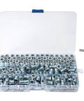 1/4-20 Threaded Insert for Wood Kit with screw in insert nuts, 150 piece assortment case, hex drive tool included