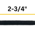 Heavy Duty Wood To Metal Self Drilling Tek Screws With Torx T27 Star Drive For Flatbeds Trailers Decks And Secure Wood To Steel Pack Of Three Hundred BCP1249 By BCP Fasteners, 2-3/4 inch side view