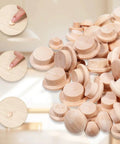 150 Pcs Wooden Hole Plugs Set In Four Sizes Three Sixteenths Inch Five Sixteenths Inch Three Eighths Inch And Half Inch