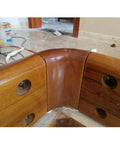 Installed Four In One M8 Panel Furniture Connectors Kit Six Pieces For Wardrobe Table And Bed Assembly With 100 Mm Bolts