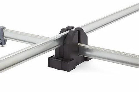 Parallel Clamp Block Set For Woodworking 4 Pack With Dual Channel Design stabilizing metal bars in two directions