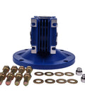 ✝️ Worm Gear Reducer 159 lb Load Capacity 1-Pack 56C blue housing with bolts and washers for power transmission