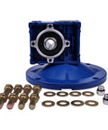 ✝️ Worm Gear Reducer 159 lb Load Capacity 1-Pack 56C Worm Gear Speed for rotary equipment with bolts and washers