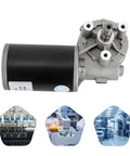 Worm Gear Reducer 63 mm Shaft Size 87 lb Load Capacity 1-Pack Reduction Motor 24V 220 for Industrial Use
