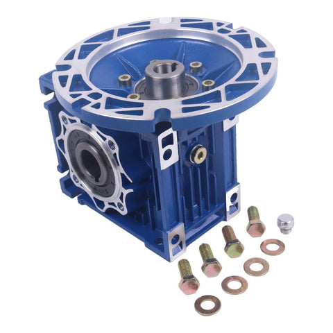 ✝️ Worm Gear Reducer 646 lb Load Capacity 1-Pack 56C Worm Gear Speed for Rotary Equipment with mounting hardware