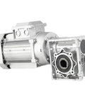 Worm Gear Reducer 1-Pack Gearbox Nmrv 063 Worm with strong housing for rotary equipment and power transmission