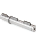 Worm Gear Reducer 14 mm Shaft Size 1-Pack Output Shaft Diameter 14Mm with sturdy housing and smooth gear visible in the image.