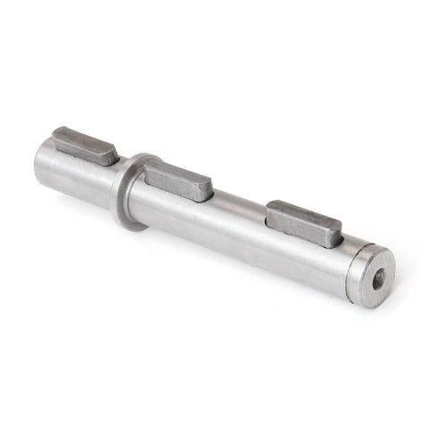 Worm Gear Reducer 14 mm Shaft Size 1-Pack Output Shaft Diameter 14Mm with sturdy housing and smooth gear visible in the image.