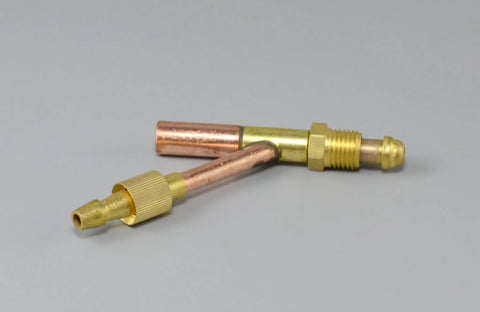 TIG Welding Torch Fitting For WP17 3/8-24UNF With Gas And Water Separate Cable Connector, Industrial Grade, Pack Of 2