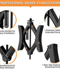 Durable X Shaped RV Tire Stabilizer For Dual Axle Travel Trailers And Campers OULEME Anti Move Wheel Wedge Universal Fit