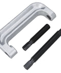 XL Ball Joint C Frame Press Kit components with large throat space for U joints, wheel studs, and brake anchor pins installation.