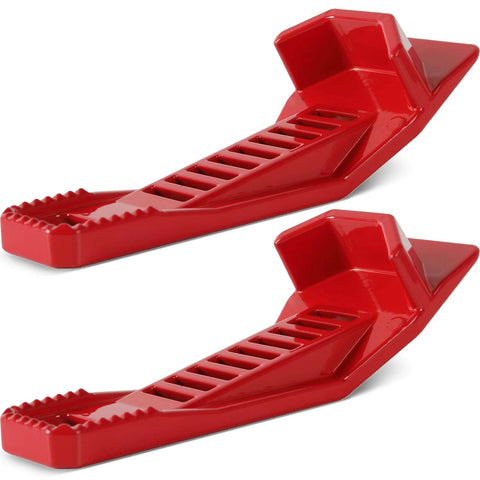 ✝️ (2-Pack) XL Drywall Lift & Sheetrock Kicker Multi-Tool Set with Built-In Drywall Rasp Tool & Bottle Opener, red color tools