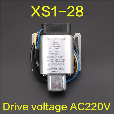 DC 24V Electromagnet for Elevator Speed Limiter Travel Switch XS1-28 Industrial Grade Magnetic Actuator front view
