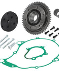 Starter Clutch One Way Gear Bearing Gasket Flywheel Puller Kit For Yamaha Raptor 660 YFM660R 2001 2002 2003 ATV Replacement
