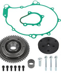 Starter Clutch One Way Gear Bearing Gasket Flywheel Puller Kit For Yamaha Raptor 660 YFM660R 2001 2002 2003 ATV