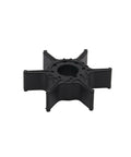 8M6014002 Water Pump Impeller for Yamaha 9.9-15 Hp Outboards, black OEM-grade replacement part front view