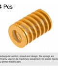 3D Printer Die Spring Set 25mm Outer Diameter 40mm Long 4 Pack Spiral Stamping Light Load Compression Mould Die Springs For 3D Printer Electric Part Yellow Uxcell Ideal For Hobbyist Builds Quick Install Smooth Travel Durable Steel