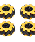 Mecanum Wheel, Omni Wheel, Practical TT Coupling, Strong, Firm, Smart Car, Four Wheel Drive Smart Car, for DIY Smart Car Accessories