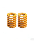 Die Springs For 3D Printers 20mm OD 10mm ID 25mm Length 65Mn Steel Spiral Compression Springs Yellow Painted 2 Pack