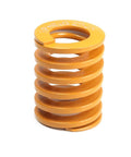 Die Springs For 3D Printers 20mm OD 10mm ID 25mm Length 65Mn Steel Spiral Compression Springs Yellow Painted 2 Pack Great For DIYers And Pros Alike Mold Die Spring For 3D Printer Parts And Electric Tools