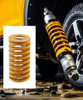 Six Pack Yellow Light Load Compression Springs For 3D Printer Molds And Die Presses 30mm Outer Diameter 60mm Free Length spring in automotive context